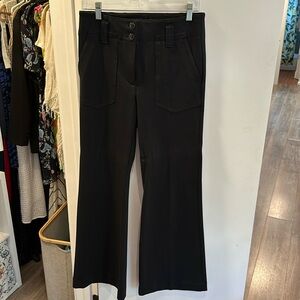 Maeve Colette cropped wide-leg pants